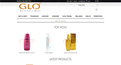 Desktop Screenshot of glo-shop.com